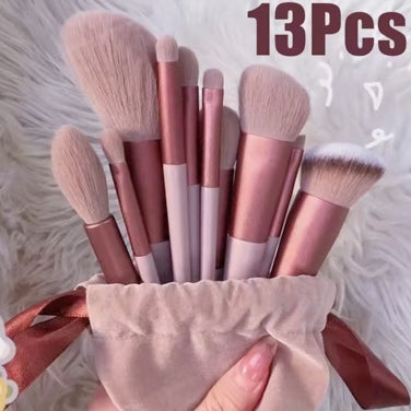 13 PCS Makeup Brushes Set Eye Shadow Foundation